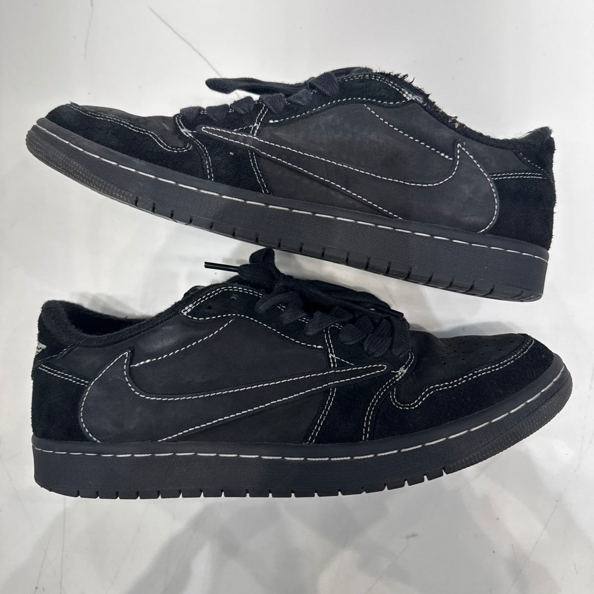 Jordan 1 Retro Low OG SP Travis Scott Black Phantom Size 10.5 (Moderately Worn Pre-Owned)