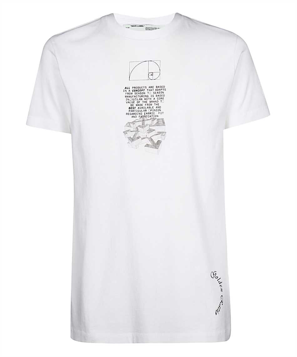 Off-White Slim Fit Dripping Arrows T-shirt White/Black