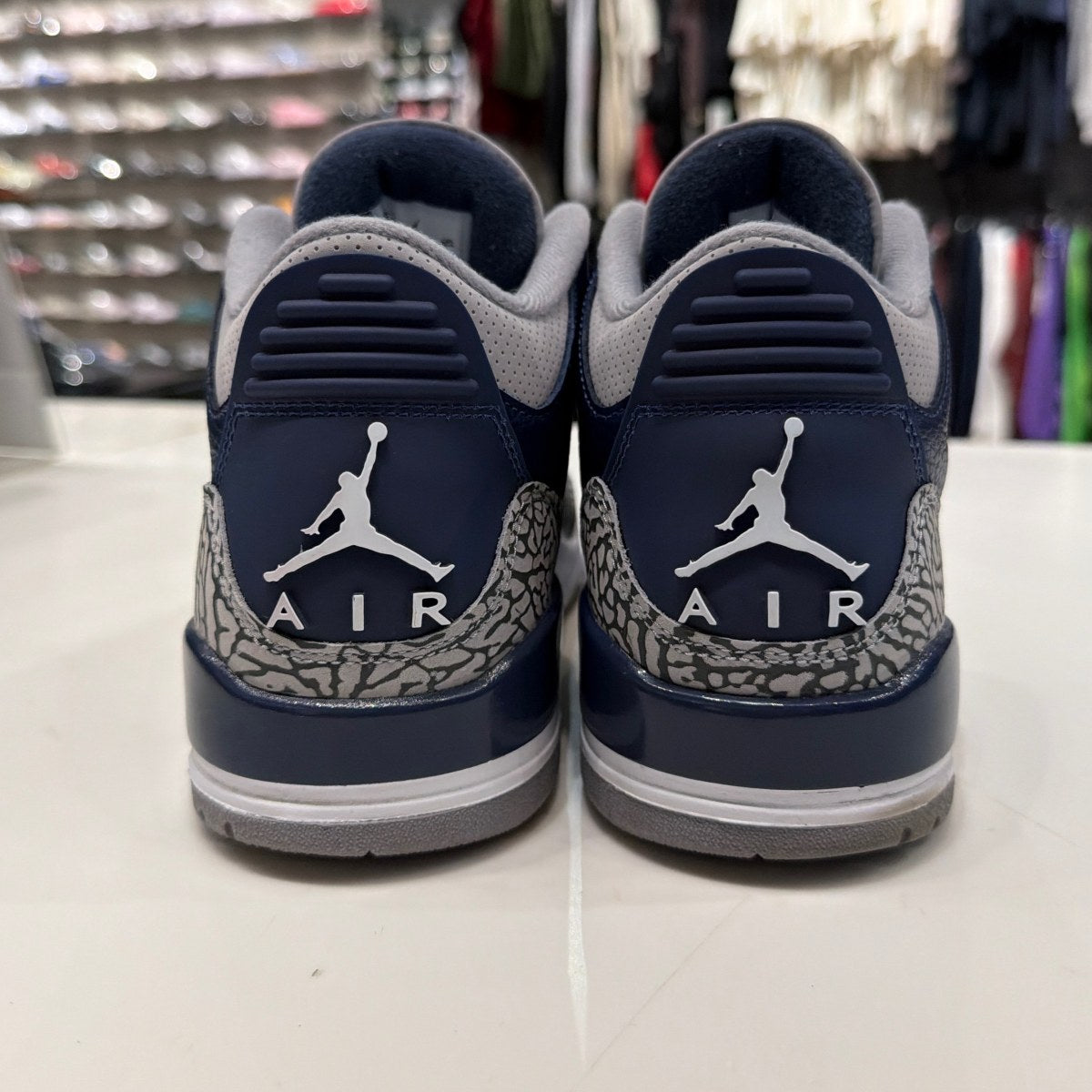 Jordan 3 Retro Georgetown (2021) Size 9.5 (Moderately Worn Pre-Owned)