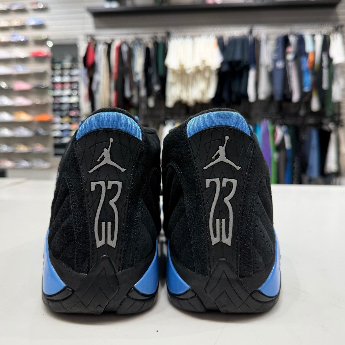 Jordan 14 Retro Black University Blue (2026) Size 8.5 (VNDS Pre-Owned)