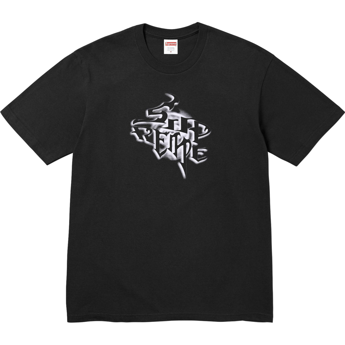 Supreme Smoke Tee (FW24) Black