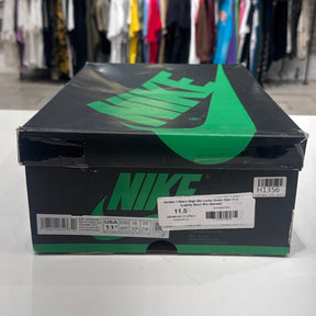 Jordan 1 Retro High OG Lucky Green Size 11.5 (Lightly Worn Pre-Owned)