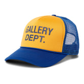 Gallery Dept Logo Trucker Blue/Yellow