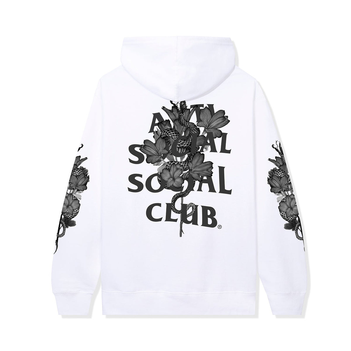 Anti Social Social Club Hokkaido 3M Reflective Hoodie White