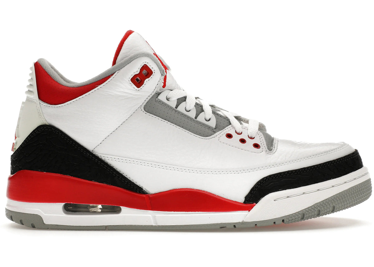 Jordan 3 Retro Fire Red (2013) (Rep Laces)