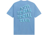 Anti Social Social Club Deeper Than Usual Aquatic Blue Tee