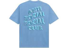 Anti Social Social Club Deeper Than Usual Aquatic Blue Tee