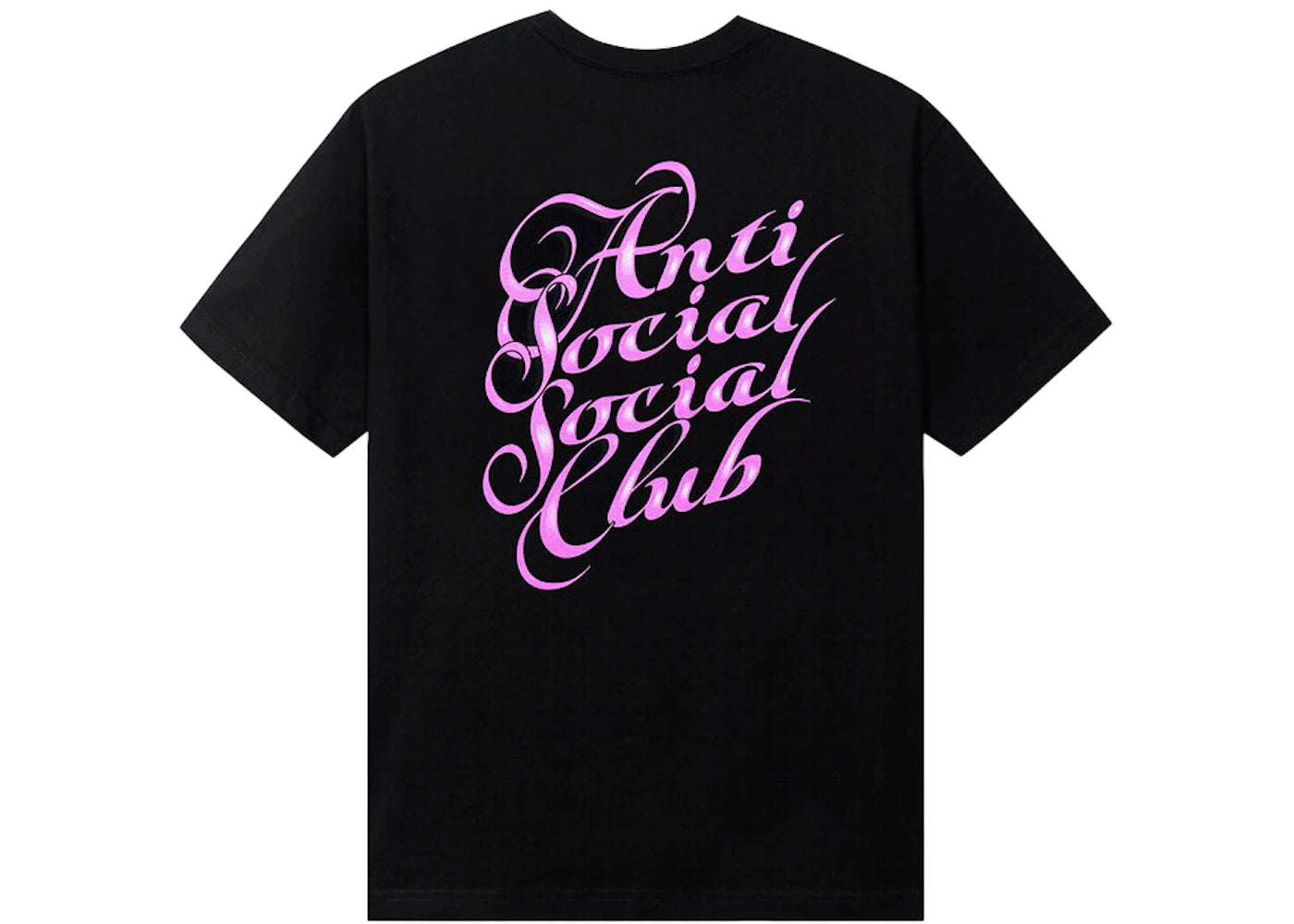 Anti Social Social Club Eyelash Tee Black