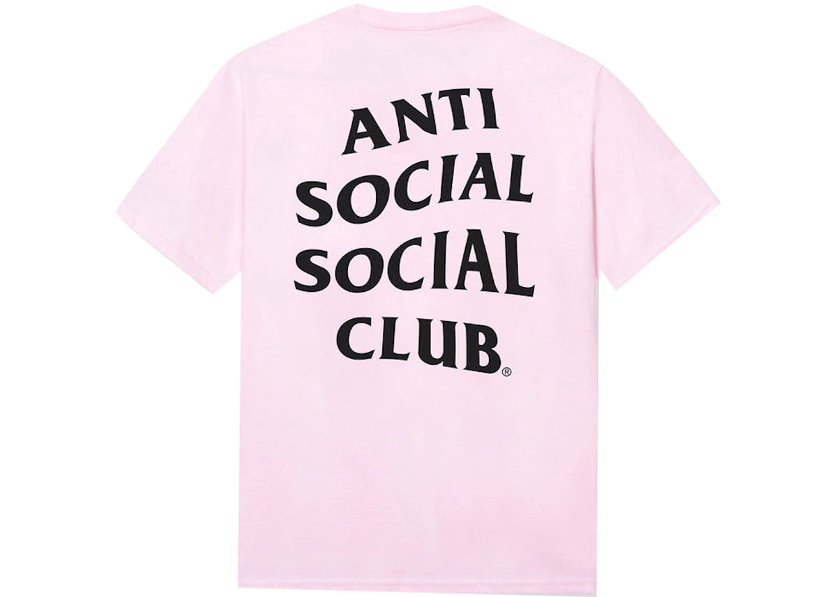 Anti Social Social Club Mind Games Pink Tee