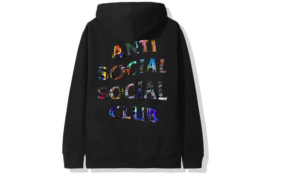 Anti Social Social Club Yakisoba Hoodie Black