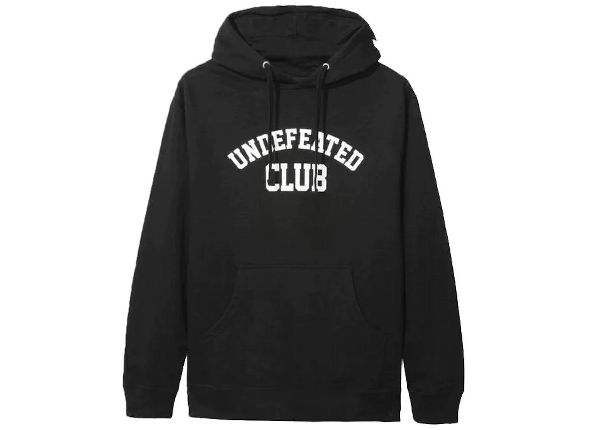 Anti Social Social Club x Undefeated Club Hoodie Black