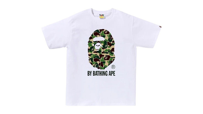 BAPE ABC Camo By Bathing Ape Tee (SS25) White/Green