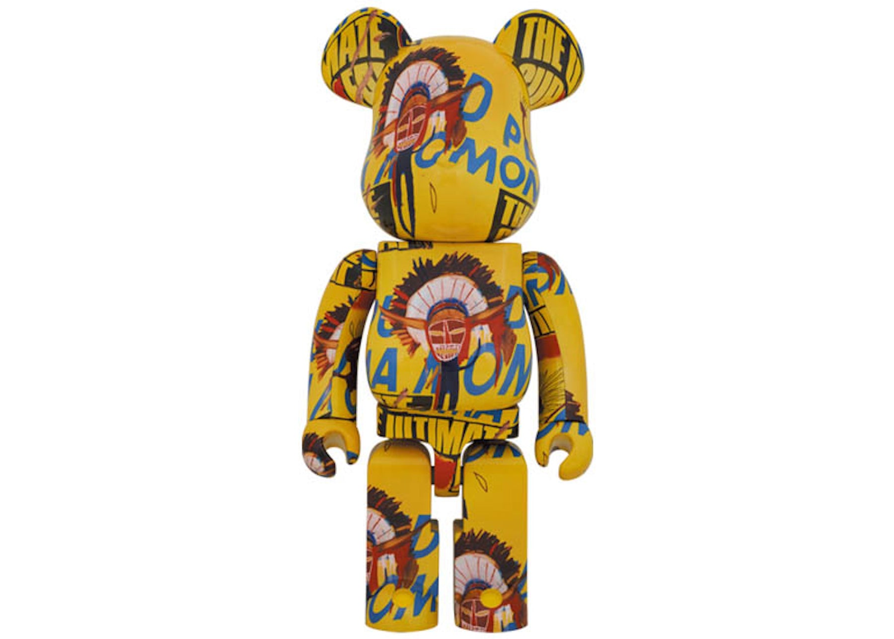 Bearbrick Andy Warhol x Jean-Michel Basquiat #3 1000%