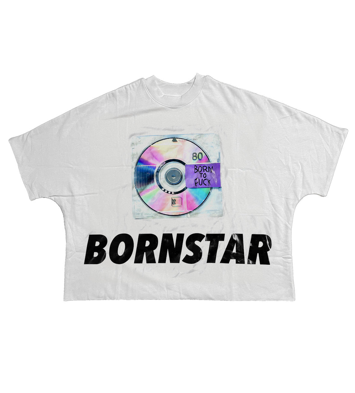 Billionaire Studios Bornstar Disc Tee White