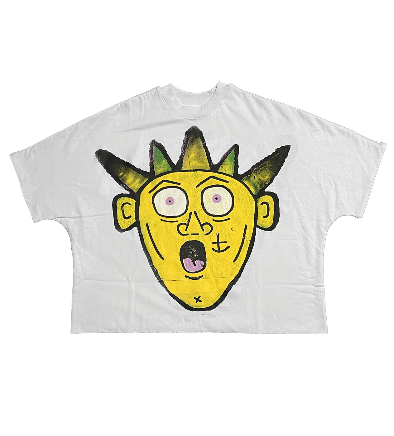 Billionaire Studios Lemon Head Tee White