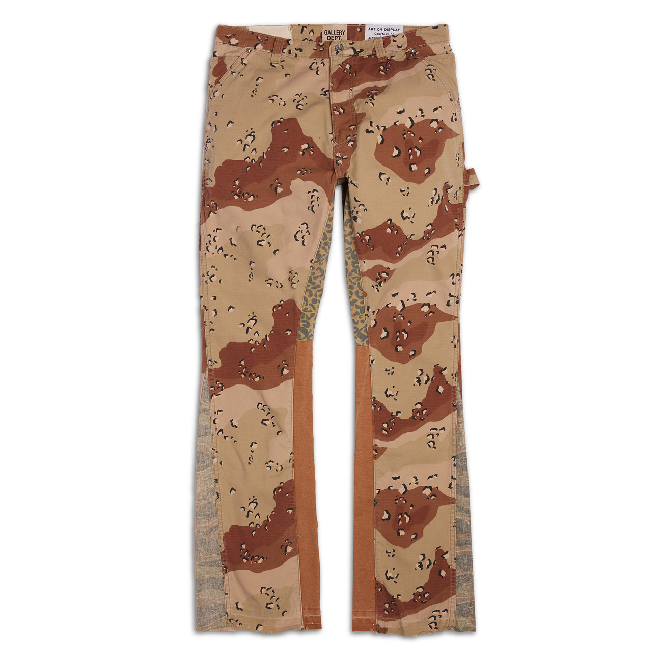 Gallery Dept. Camo La Flare Pants Chocolate Chip