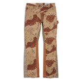 Gallery Dept. Camo La Flare Pants Chocolate Chip