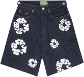 Denim Tears The Cotton Wreath Jean Short Selvedge