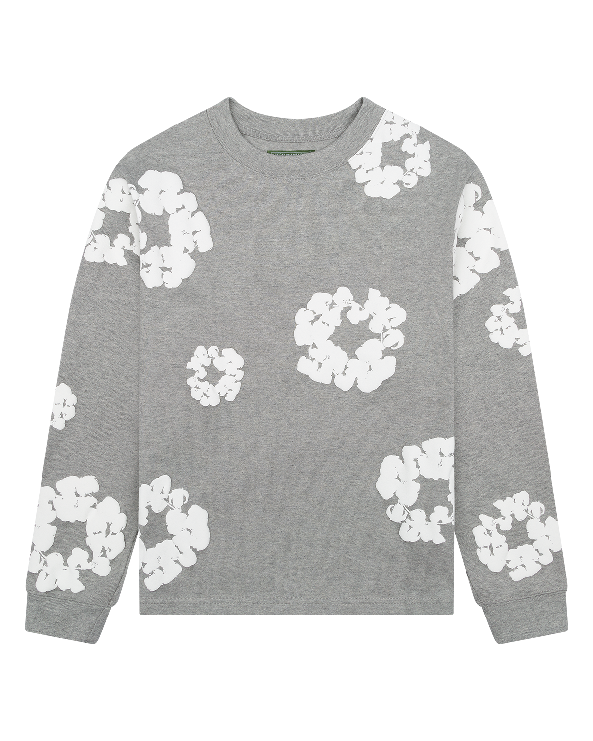 Denim Tears Cotton Wreath L/S Heather Grey