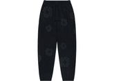 Denim Tears Cotton Wreath Sweatpants Black Monochrome