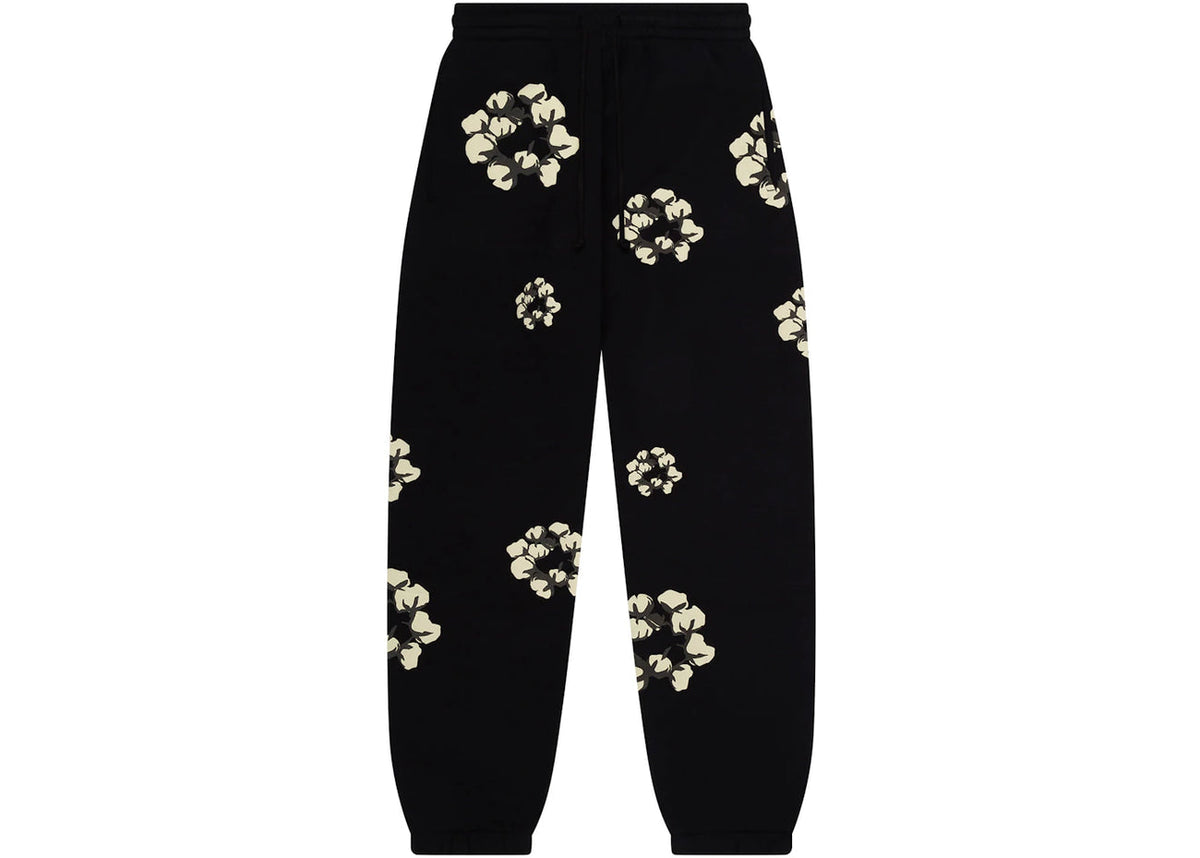 Denim Tears x CPFM Cactus Tears Wreath Sweatpants Black