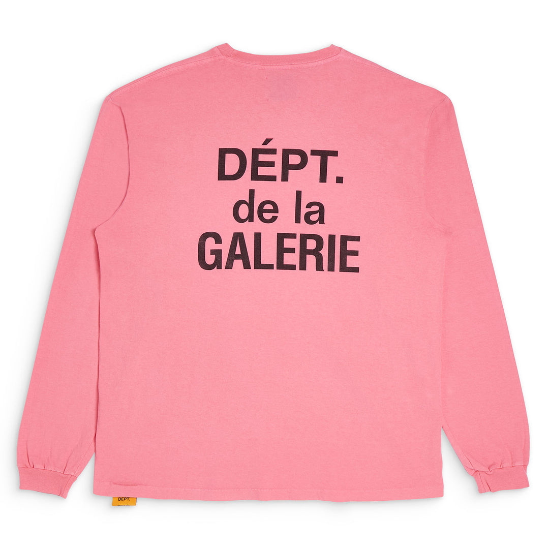 Gallery Dept. DEPT DE LA GALERIE L/S POCKET TEE Salmon