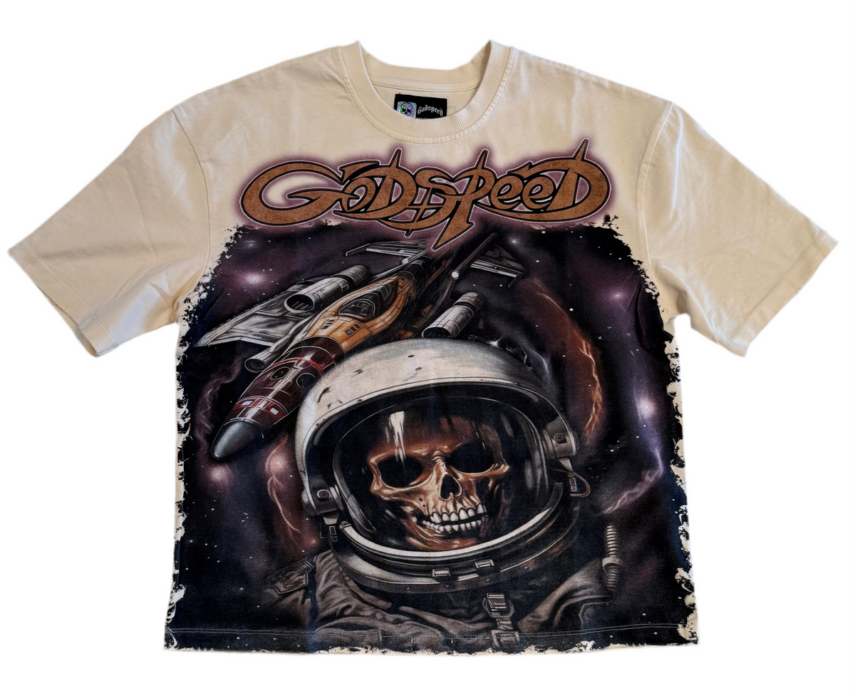 GODSPEED Space Traveler Tee Bone