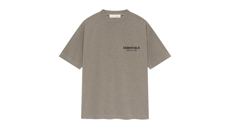 Fear of God Essentials Classic Short Sleeve Tee (FW25) Homestead Heather