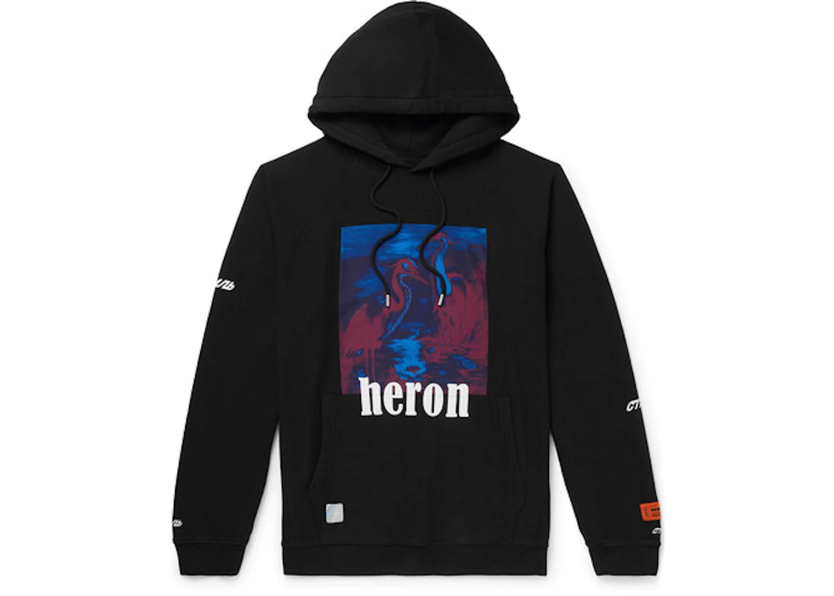 Heron Preston Heron Graphic Hoodie Black/Multicolor