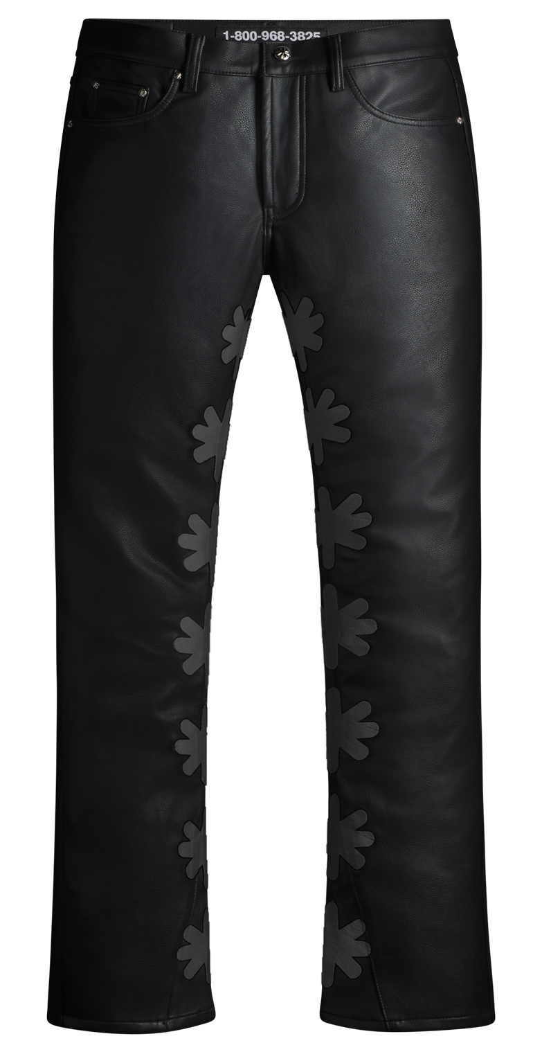 Lost Shdws Drkshdws Leather Pant (BLACK)