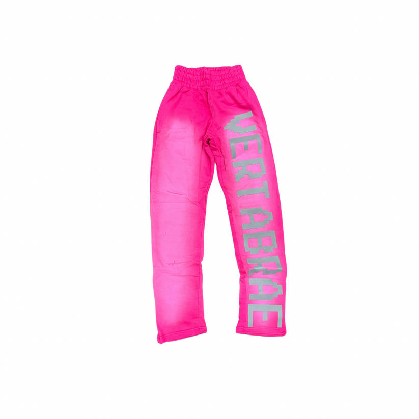 Vertabrae Sweatpants Faded Pink/Grey