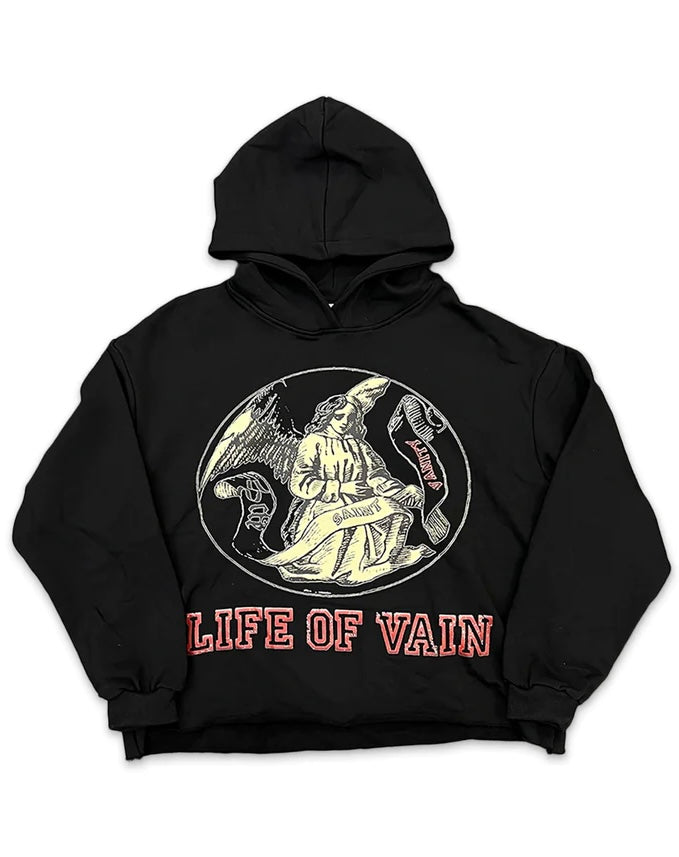 Saint Vanity Black Life of Vain Hoodie