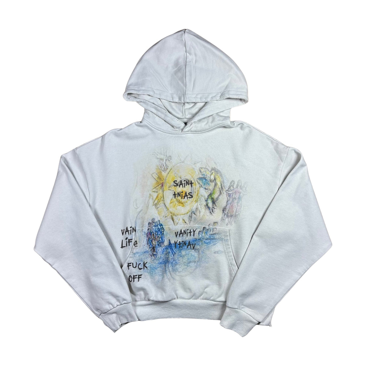 Saint Vanity F*** Off Hoodie Grey