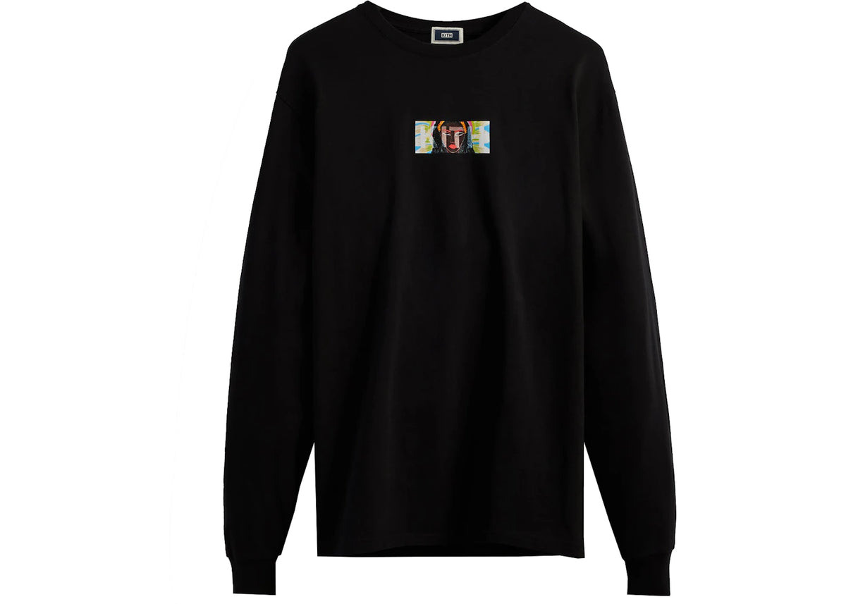 Kith Delphine Desane Classic Logo L/S Tee Black