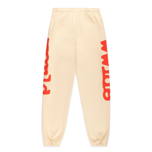 Sp5der Beluga Sweatpants Cream