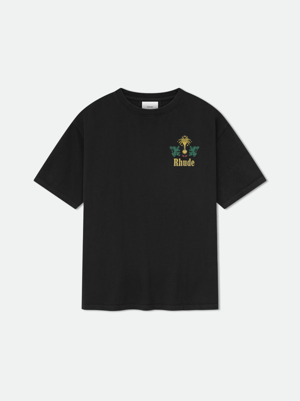 Rhude Vintage Black Tabaco Tee