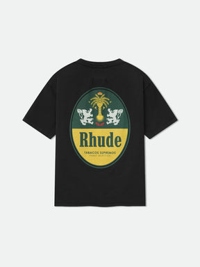 Rhude Vintage Black Tabaco Tee