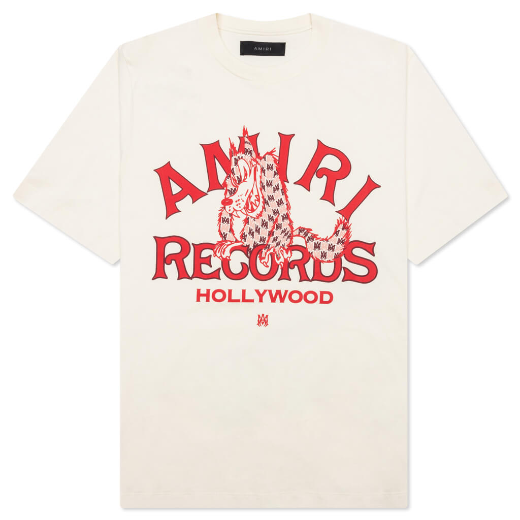 Amiri Records Wolf Tee Vanilla Ice