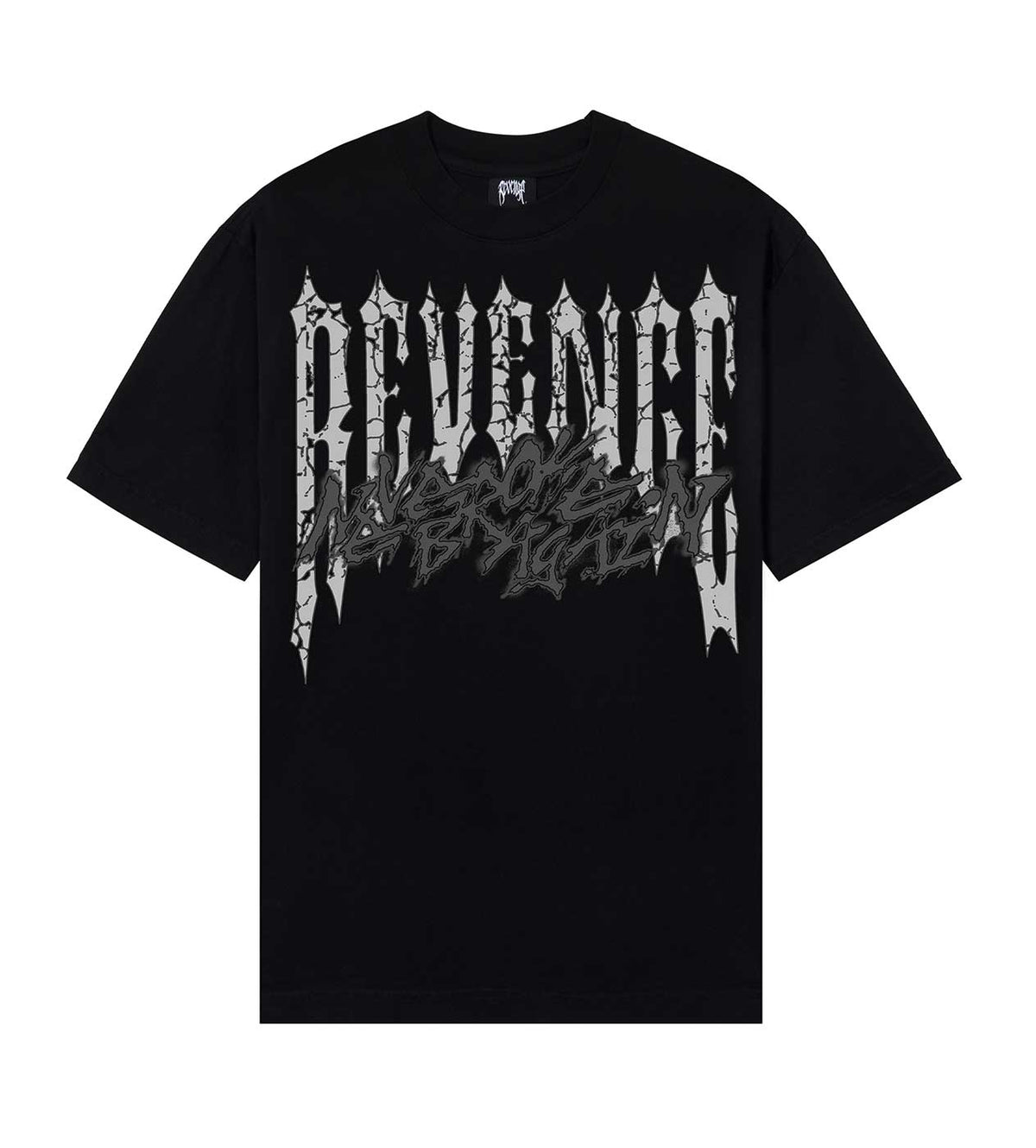 Revenge Chromed Out Tee Black