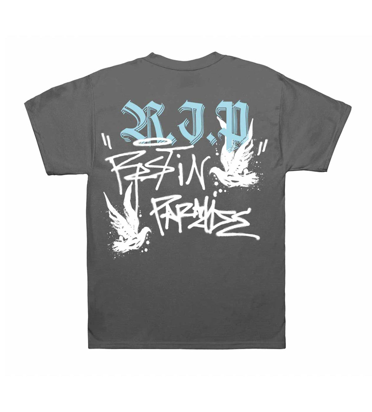 Revenge Graffiti Dove Tee Vintage Black