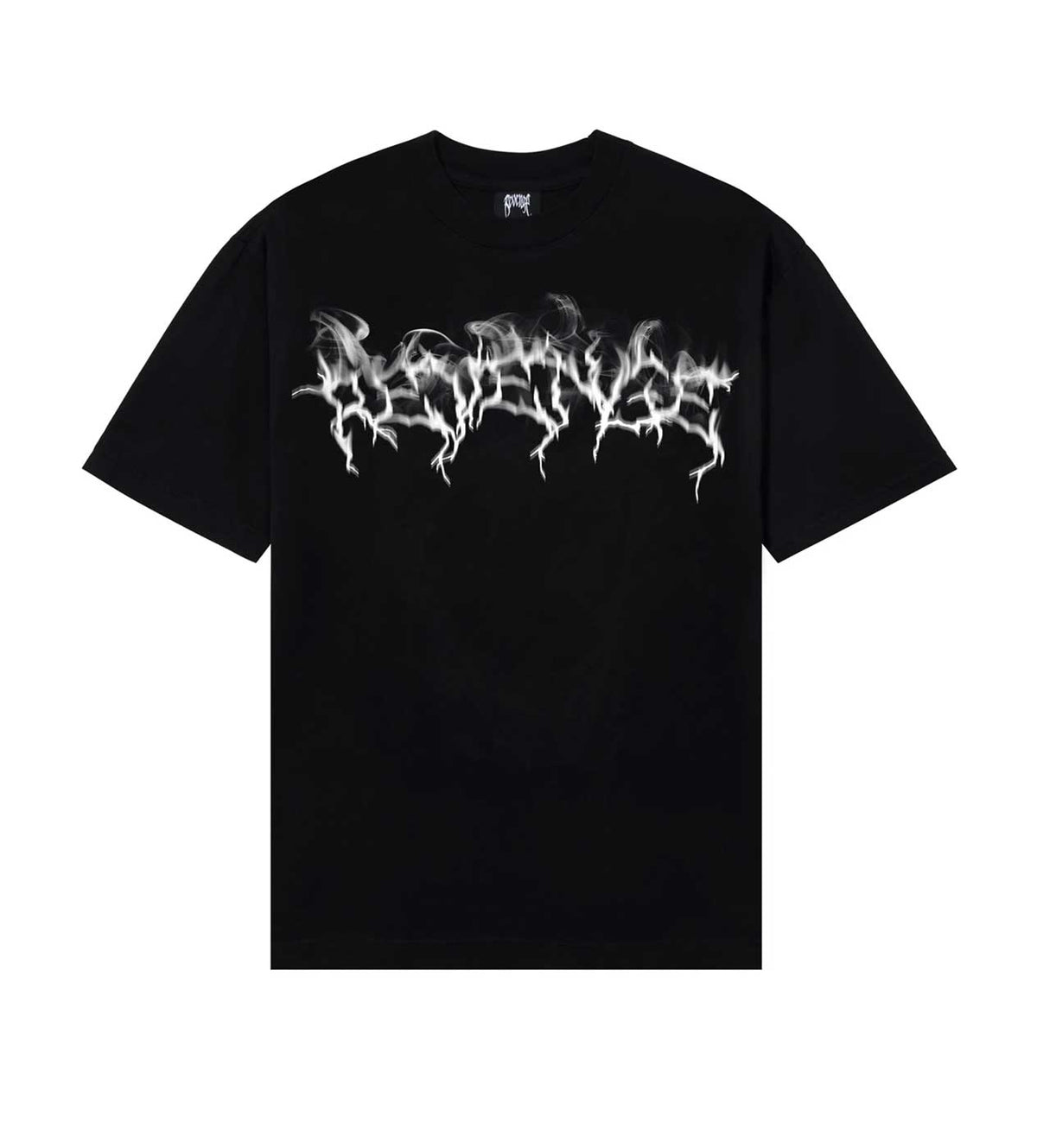 Revenge Smoke Lightning Logo Tee Black