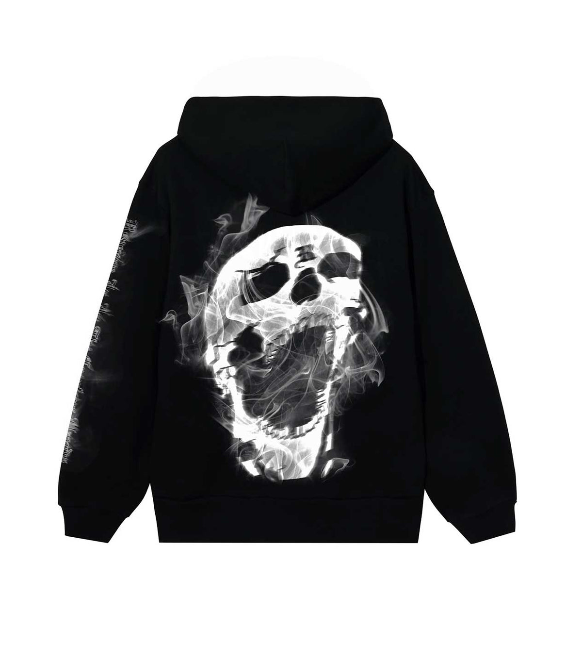 Revenge Smoke Lightning Logo Hoodie Black