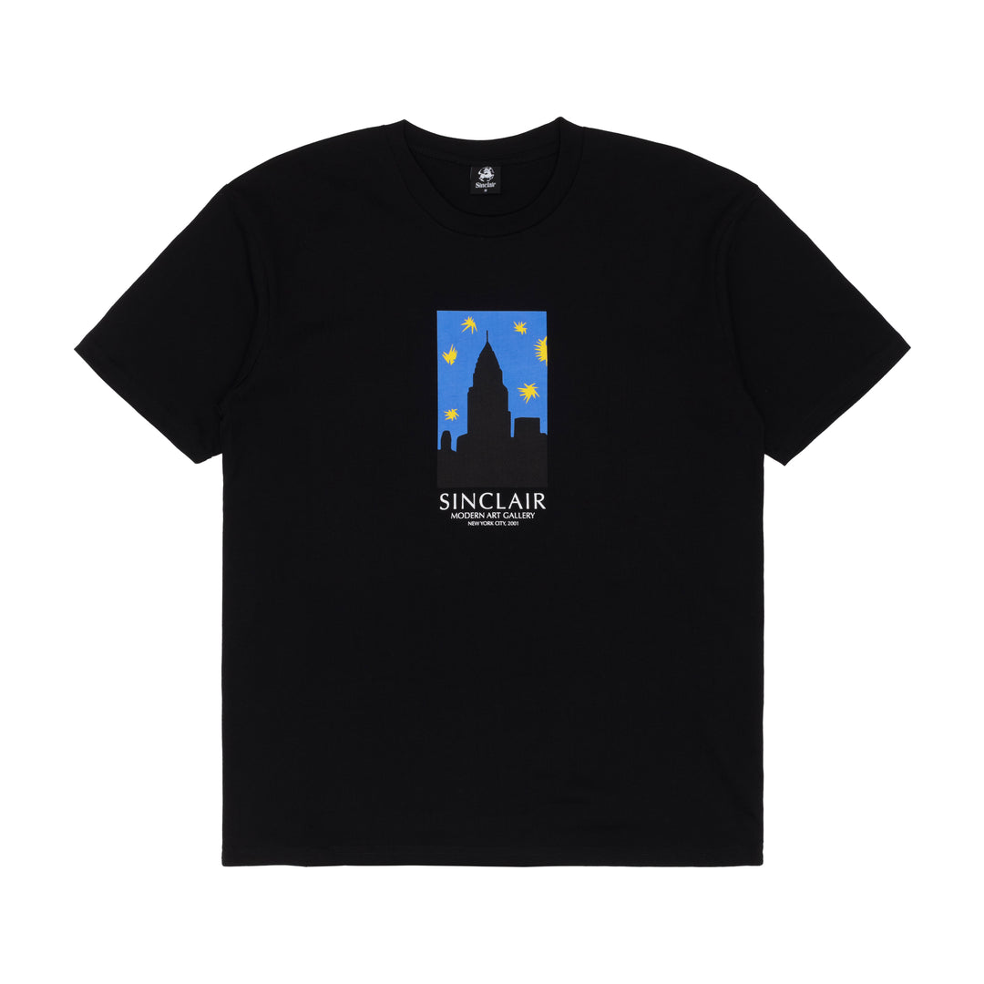 Sinclair Modern Art Tee Black