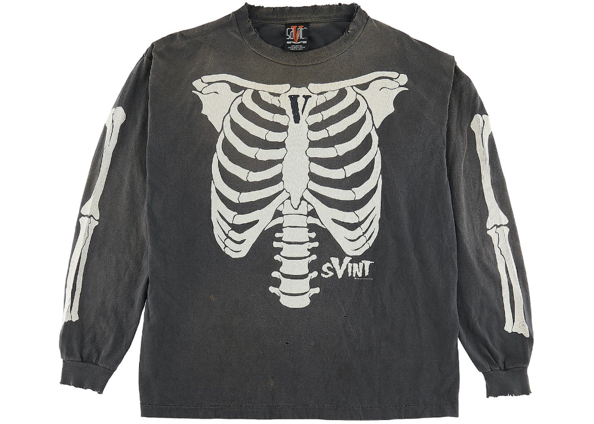 Saint Mxxxxxx x VLONE Bone L/S T-Shirt