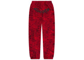 Sp5der OG Tree Camo Sweatpants Red