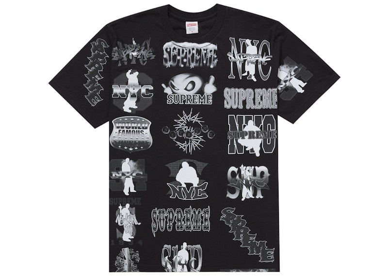Supreme Flash Tee Black