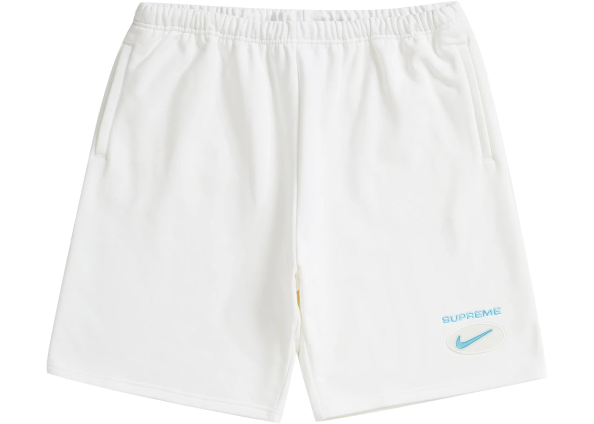 Supreme Nike Jewel Sweatshort White