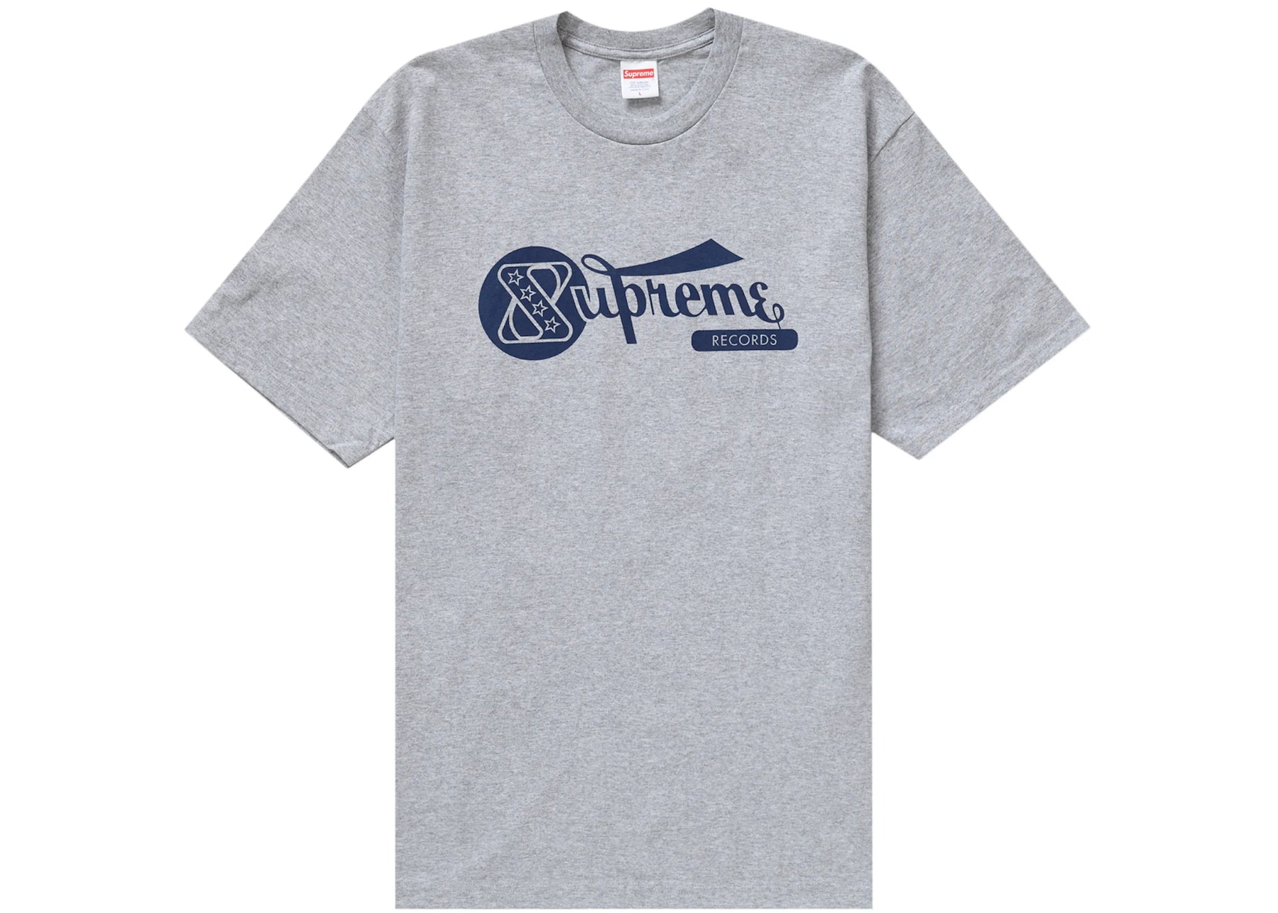 Supreme Records Tee Grey