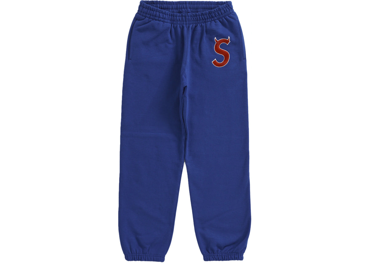 Supreme S Logo Sweatpant (FW22) Royal