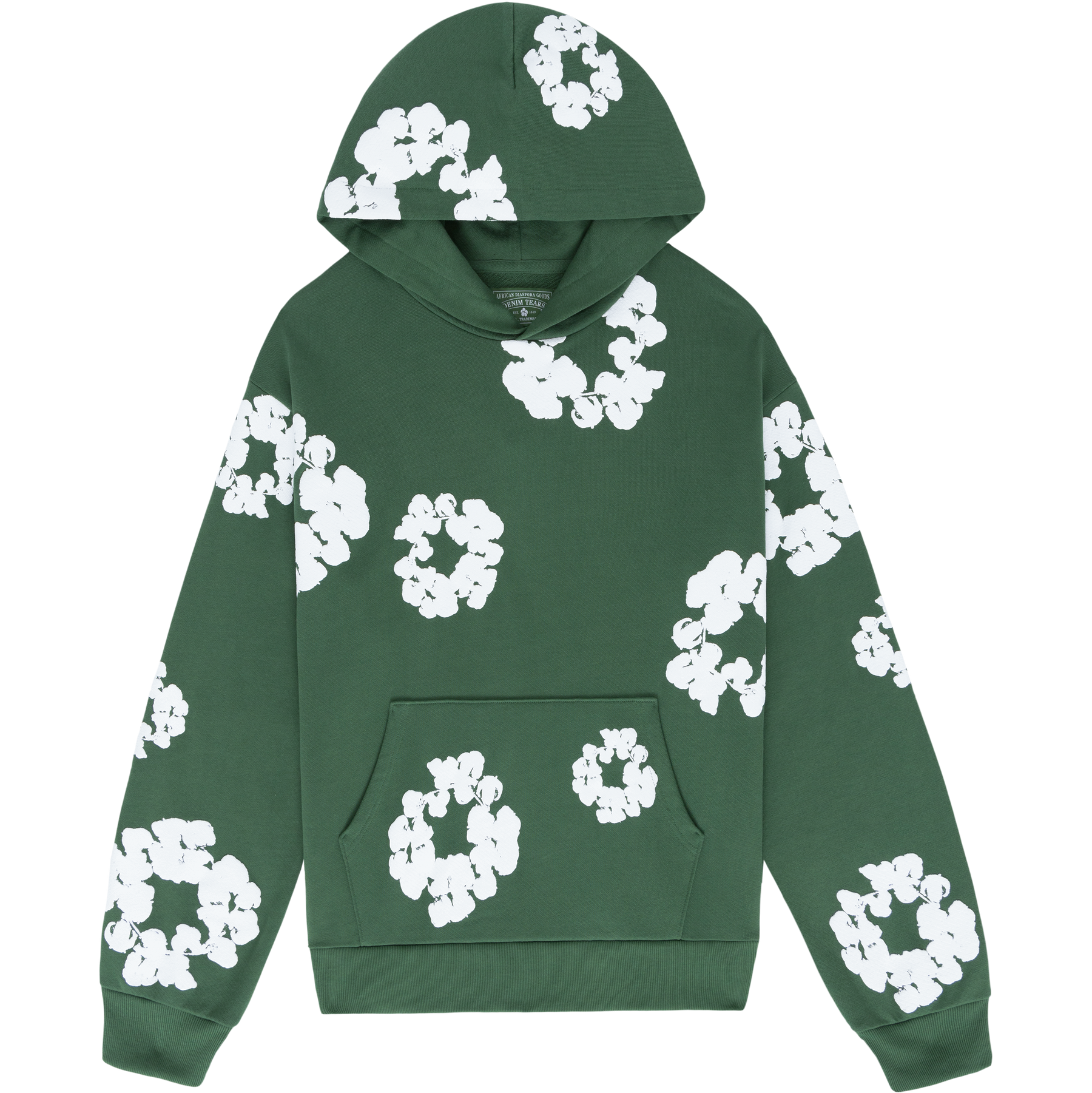 Denim Tears The Cotton Wreath Hoodie Green